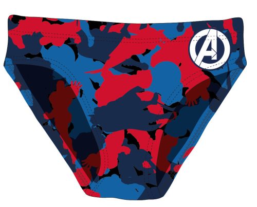 Avengers bathing suit for boys - medium blue-red-dark blue - 104