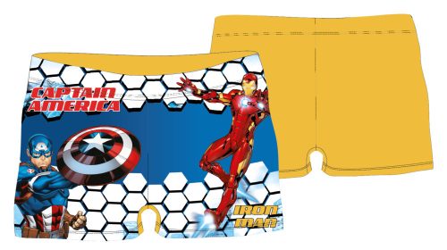 Bokserki chłopięce Avengers - żółte - 128