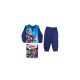 Long thin cotton children's pajamas - Avengers - 104 - dark blue