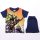 Short-sleeved cotton children's pajamas - Avengers - dark blue - 98