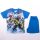 Kurzarm-Kinderpyjama aus Baumwolle – Avengers – Ultron – Mittelblau – 98