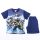 Short-sleeved cotton children's pajamas - Avengers - Ultron - dark blue - 128