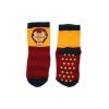 Non-slip children's ankle socks - Avengers - plush - yellow-red - 31-34