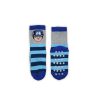 Non-slip children's ankle socks - Avengers - thermal plush - gray-blue - 31-34