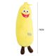 Hosszú plüss banán, 70 cm, mosolygó 