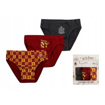   Harry Potter Gryffindor gyerek fehérnemű, alsó 3 darab/csomag 2 - 3 év / 92 - 98 cm