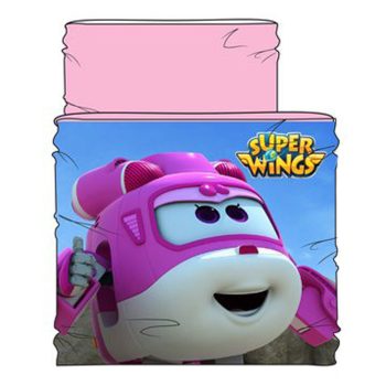 Super Wings Pink Flyer gyerek sál, snood Super Wings Pink Flyer gyerek sál, snood