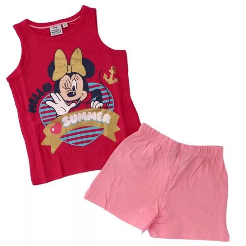 Disney Minnie Hello Summer gyerek rövid pizsama 5 év