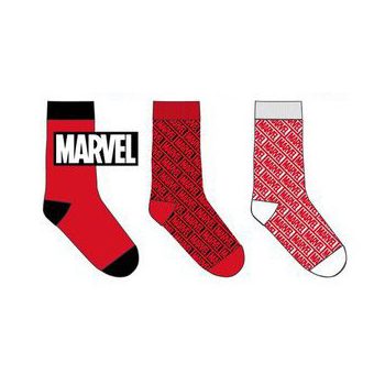 Marvel Red férfi zokni 39/42
