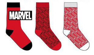 Marvel Red férfi zokni 43/46