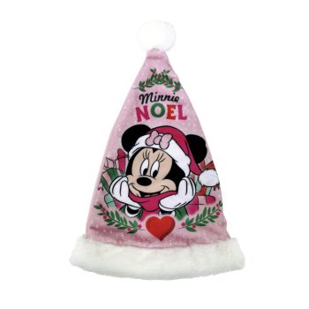 Disney Minnie Noel mikulás sapka 37 cm Disney Minnie Noel mikulás sapka 37 cm