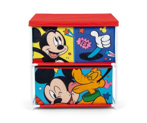 Disney Mickey, Pluto játéktároló állvány 3 rekeszes 53x30x60 cm