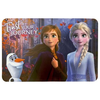 Disney Jégvarázs Trust your journey tányéralátét 43x28 cm   Disney Jégvarázs Trust your journey tányéralátét 43x28 cm