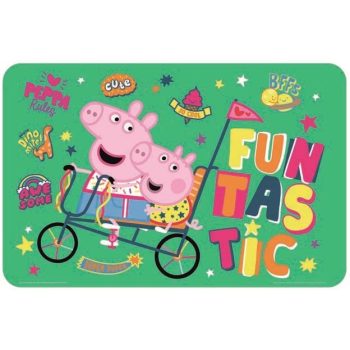 Peppa malac Funtastic tányéralátét 43x28 cm Peppa malac Funtastic tányéralátét 43x28 cm