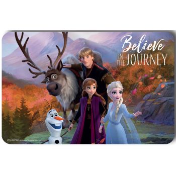 Disney Jégvarázs Believe in the journey tányéralátét 43x28 cm   Disney Jégvarázs Believe in the journey tányéralátét 43x28 cm