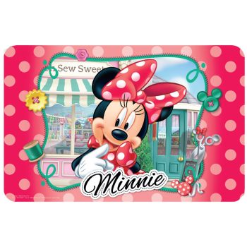 Disney Minnie Sewing shop tányéralátét 43x28 cm Disney Minnie Sewing shop tányéralátét 43x28 cm