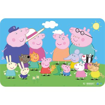 Peppa malac Spend time Together tányéralátét 43x28 cm Peppa malac Spend time Together tányéralátét 43x28 cm