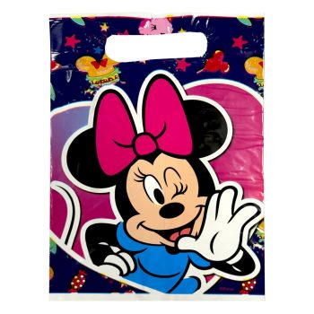 Disney Minnie Snacks műanyag ajándéktasak, ajándékzacskó 10 db-os   Disney Minnie Snacks műanyag ajándéktasak, ajándékzacskó 10 db-os