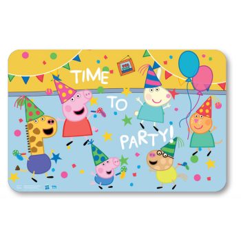 Peppa malac Party tányéralátét 43x28 cm Peppa malac Party tányéralátét 43x28 cm