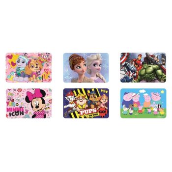 Disney, Bosszúállók, Mancs Őrjárat, Peppa malac Mix tányéralátét 43x28 cm   Disney, Bosszúállók, Mancs Őrjárat, Peppa malac Mix tányéralátét 43x28 cm