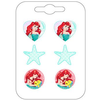 Disney Hercegnők, Ariel Star fülbevaló szett 3 pár Disney Hercegnők, Ariel Star fülbevaló szett 3 pár