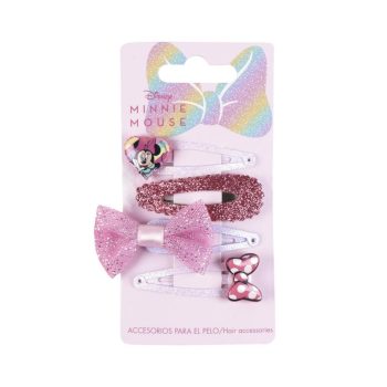 Disney Minnie Rainbow hajcsat szett 4 db-os Disney Minnie Rainbow hajcsat szett 4 db-os