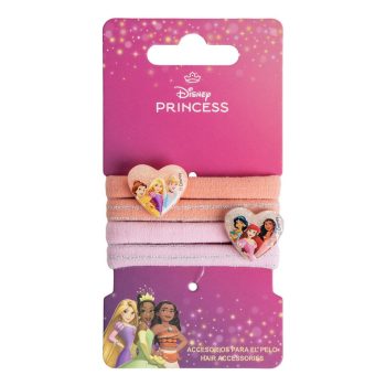 Disney Hercegnők Heart hajgumi szett 4 db-os Disney Hercegnők Heart hajgumi szett 4 db-os
