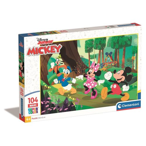 Disney Mickey Lush Forest 104 db-os maxi puzzle Clementoni