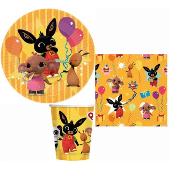 Bing Yellow party szett 32 db-os 23 cm-es tányérral Bing Yellow party szett 32 db-os 23 cm-es tányérral