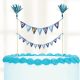 Keresztelő Blue torta dekoráció