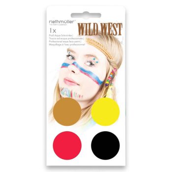 Indián Halloween arcfesték, smink szett Indián Halloween arcfesték, smink szett