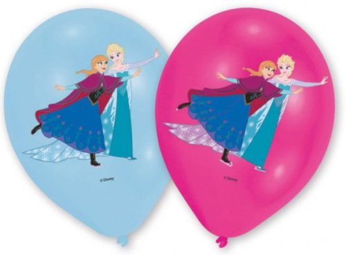 Disney Jégvarázs Ice léggömb, lufi 6 db-os 11 inch (27,5cm)