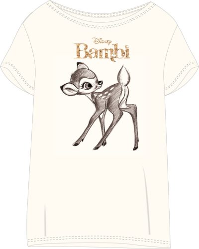 Disney Bambi Little Deer női rövid hálópóló S