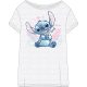 Disney Lilo és Stitch, A csillagkutya Pastel Palms női rövid hálópóló M