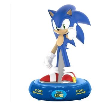 Sonic a sündisznó Right 3D LED éjjeli lámpa, éjszakai fény   Sonic a sündisznó Right 3D LED éjjeli lámpa, éjszakai fény