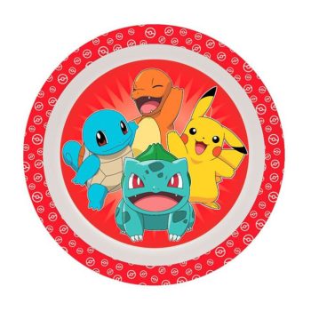 Pokémon Red műanyag lapostányér Pokémon Red műanyag lapostányér