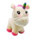 Unikornis White plüss figura 16 cm