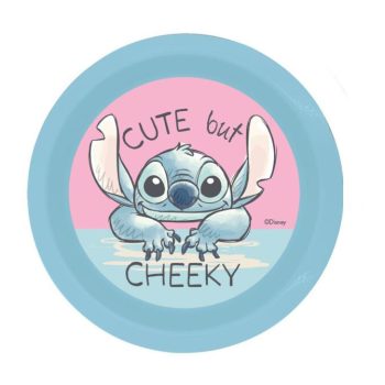 Disney Lilo és Stitch, A csillagkutya Cheeky műanyag lapostányér   Disney Lilo és Stitch, A csillagkutya Cheeky műanyag lapostányér