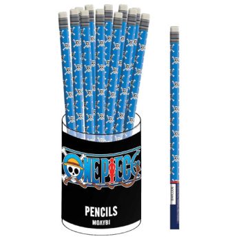 One Piece Skull HB grafit ceruza radír véggel One Piece Skull HB grafit ceruza radír véggel