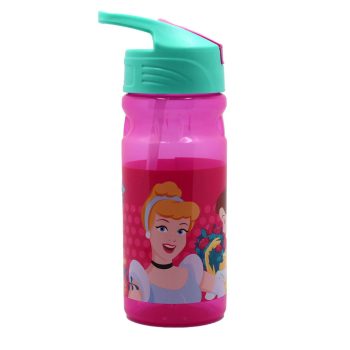 Disney Hercegnők Spring műanyag szívószálas kulacs 500 ml   Disney Hercegnők Spring műanyag szívószálas kulacs 500 ml