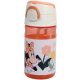 Disney Minnie Floral műanyag szívószálas kulacs akasztóval 350 ml