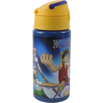 One Piece Crew alumínium szívószálas kulacs akasztóval 500 ml   One Piece Crew alumínium szívószálas kulacs akasztóval 500 ml