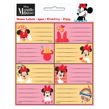 Disney Minnie Wink füzetcímke 16 db-os Disney Minnie Wink füzetcímke 16 db-os