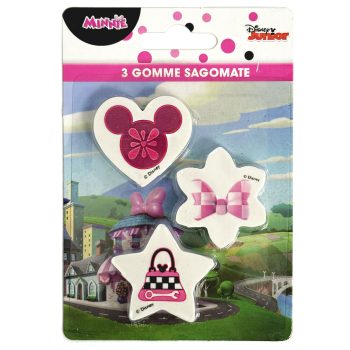 Disney Minnie Chic forma radír szett 3 db-os Disney Minnie Chic forma radír szett 3 db-os