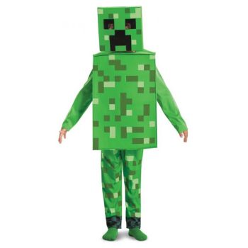 Minecraft Creeper Green jelmez 7-8 év Minecraft Creeper Green jelmez 7-8 év