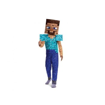 Minecraft Steve Plus jelmez 7-8 év Minecraft Steve Plus jelmez 7-8 év