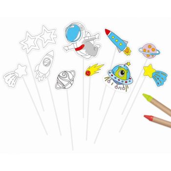 Űr Universe színezhető fotókellék 10 db-os szett Űr Universe színezhető fotókellék 10 db-os szett