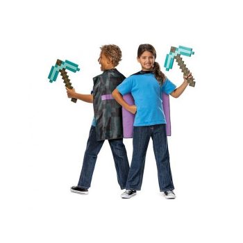 Minecraft Arms csákány és köpeny szett Minecraft Arms csákány és köpeny szett