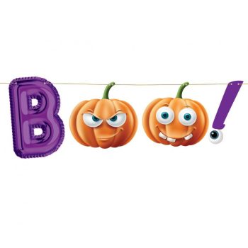 Halloween Boo papír felirat 150 cm Halloween Boo papír felirat 150 cm