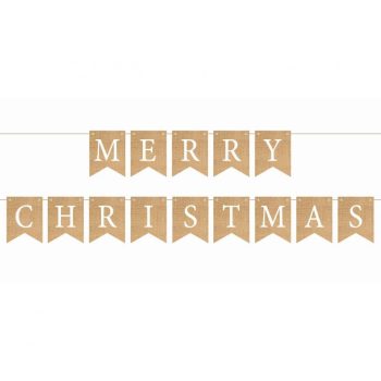 Merry Christmas Brown felirat 250 cm Merry Christmas Brown felirat 250 cm